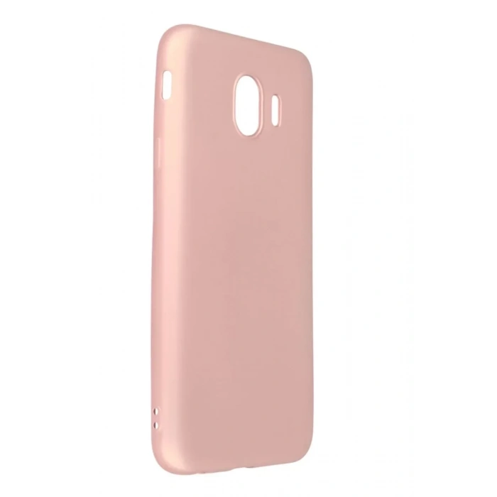 USLUCAN ALIŞVERİŞ Samsung Galaxy J4 Kılıf First Silikon - Rose Gold