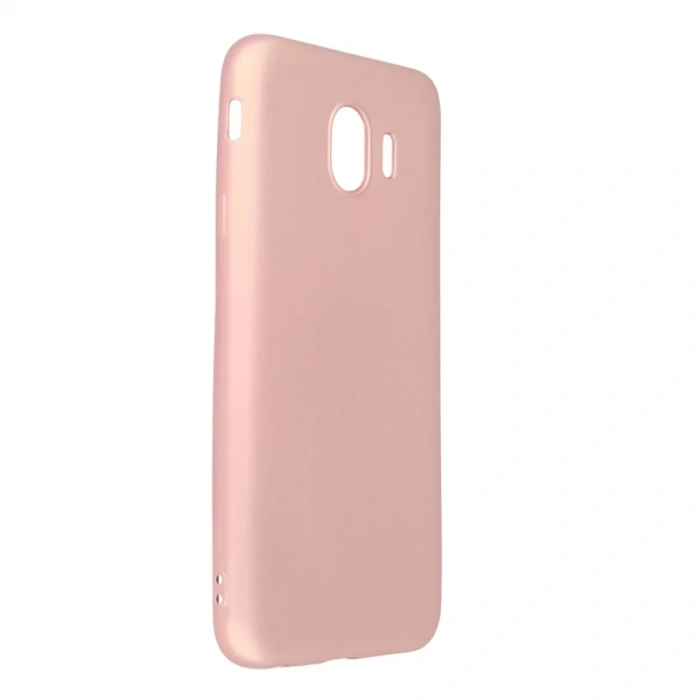 USLUCAN ALIŞVERİŞ Samsung Galaxy J4 Kılıf First Silikon - Rose Gold