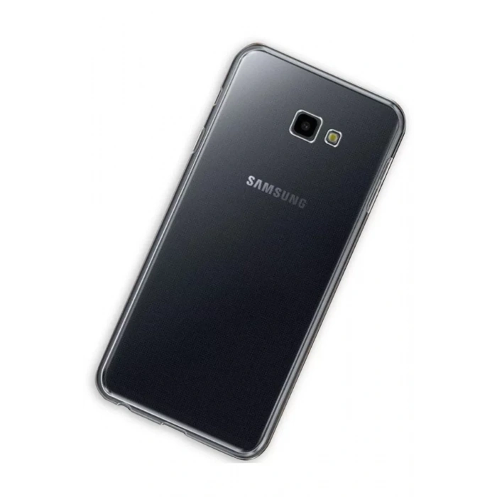 USLUCAN ALIŞVERİŞ Samsung Galaxy J4 Plus Kılıf Lüx Şeffaf Silikon