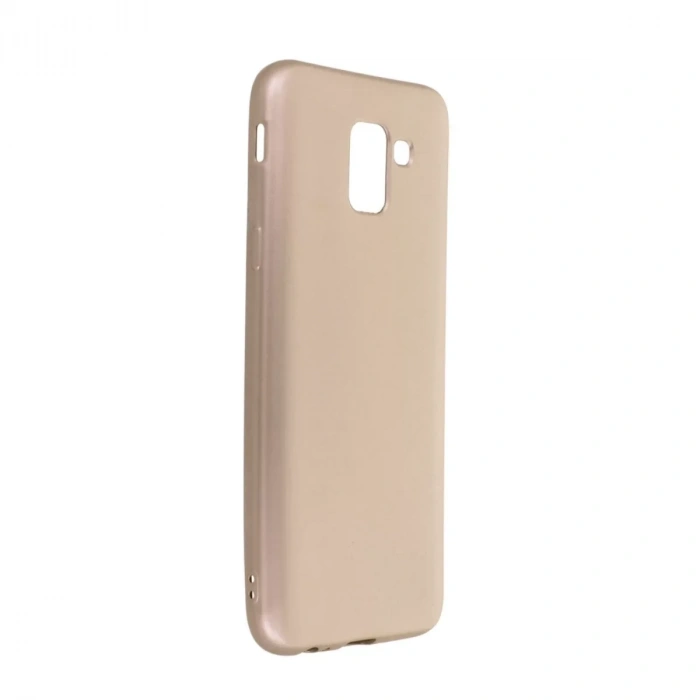 USLUCAN ALIŞVERİŞ Samsung Galaxy J6 Kılıf First Silikon - Gold