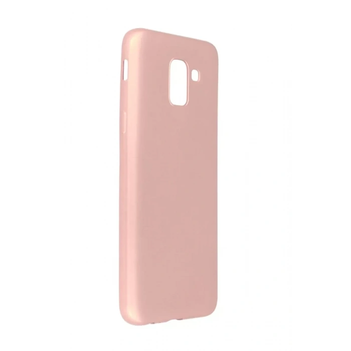 USLUCAN ALIŞVERİŞ Samsung Galaxy J6 Kılıf First Silikon - Rose Gold