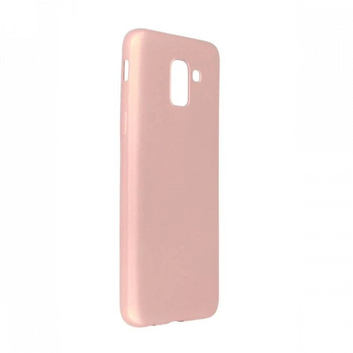 USLUCAN ALIŞVERİŞ Samsung Galaxy J6 Kılıf First Silikon - Rose Gold