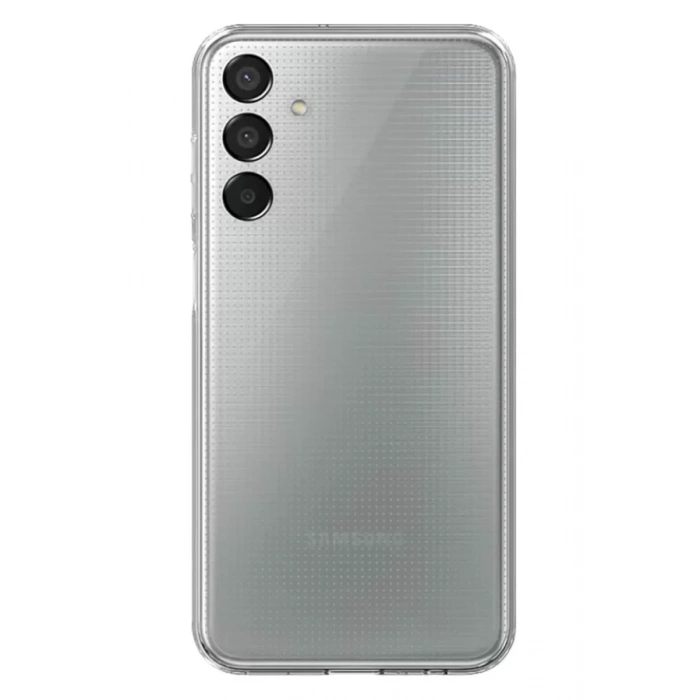 USLUCAN ALIŞVERİŞ Samsung Galaxy M15 Kılıf Lüx Şeffaf Silikon