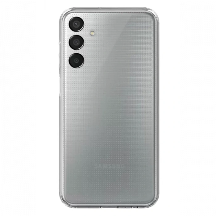 USLUCAN ALIŞVERİŞ Samsung Galaxy M15 Kılıf Lüx Şeffaf Silikon