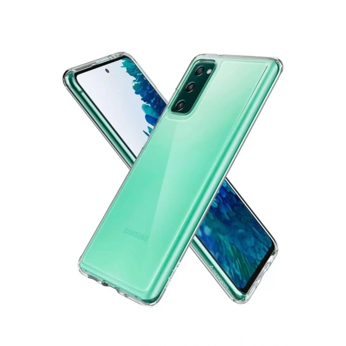 USLUCAN ALIŞVERİŞ Samsung Galaxy S20 FE Kılıf Lüx Şeffaf Silikon