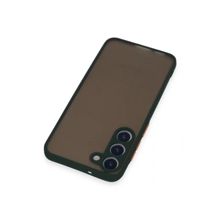 USLUCAN ALIŞVERİŞ Samsung Galaxy S23 Plus Kılıf Montreal Silikon Kapak - Yeşil