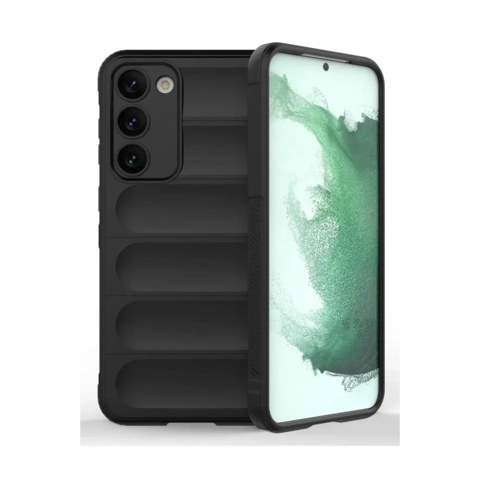 USLUCAN ALIŞVERİŞ Samsung Galaxy S23 Plus Kılıf Optimum Silikon - Siyah