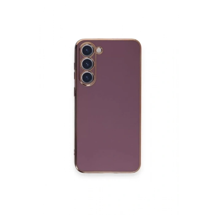 USLUCAN ALIŞVERİŞ Samsung Galaxy S23 Plus Kılıf Volet Silikon - Mor