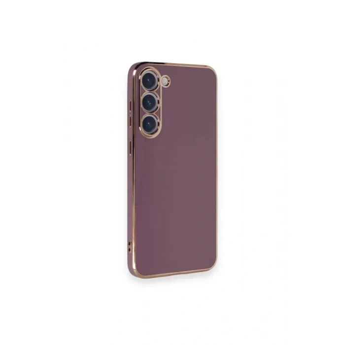 USLUCAN ALIŞVERİŞ Samsung Galaxy S23 Plus Kılıf Volet Silikon - Mor