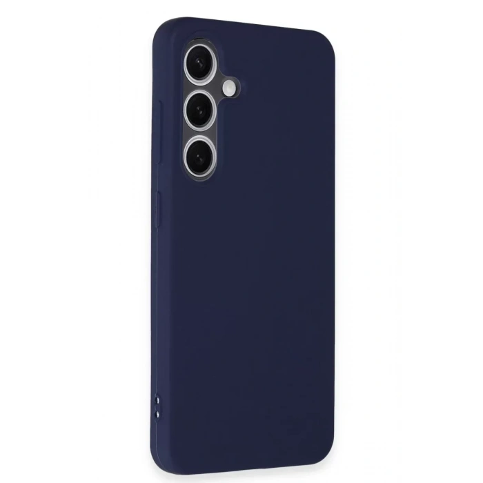 USLUCAN ALIŞVERİŞ Samsung Galaxy S24 Kılıf First Silikon - Lacivert