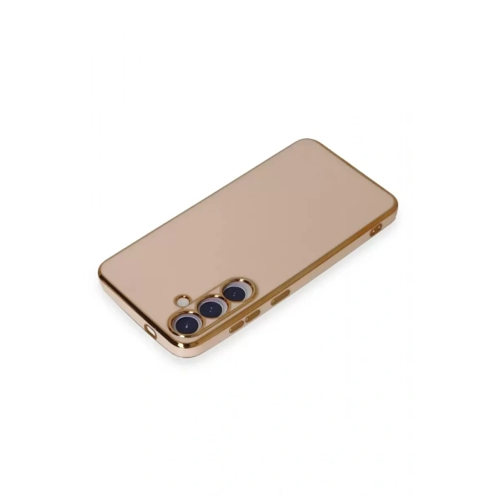 USLUCAN ALIŞVERİŞ Samsung Galaxy S24 Kılıf Volet Silikon - Pembe