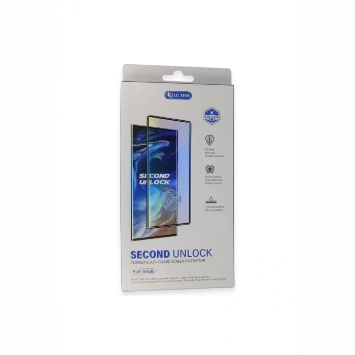 USLUCAN ALIŞVERİŞ Samsung Galaxy S24 Ultra Durable Full Glue Curved Cam