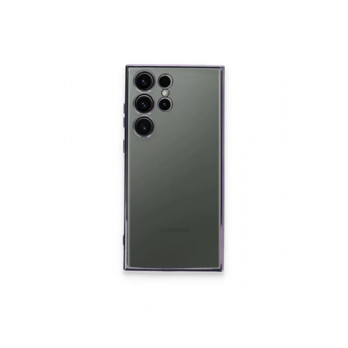 USLUCAN ALIŞVERİŞ Samsung Galaxy S24 Ultra Kılıf Lensli Silikon - Siyah