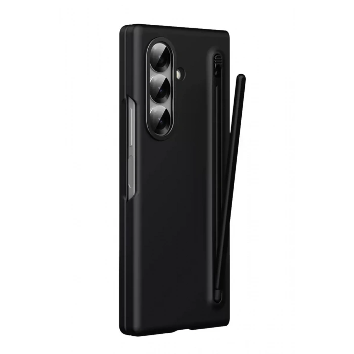 USLUCAN ALIŞVERİŞ Samsung Galaxy Z Fold 6 Hole Fold Kapak - Siyah