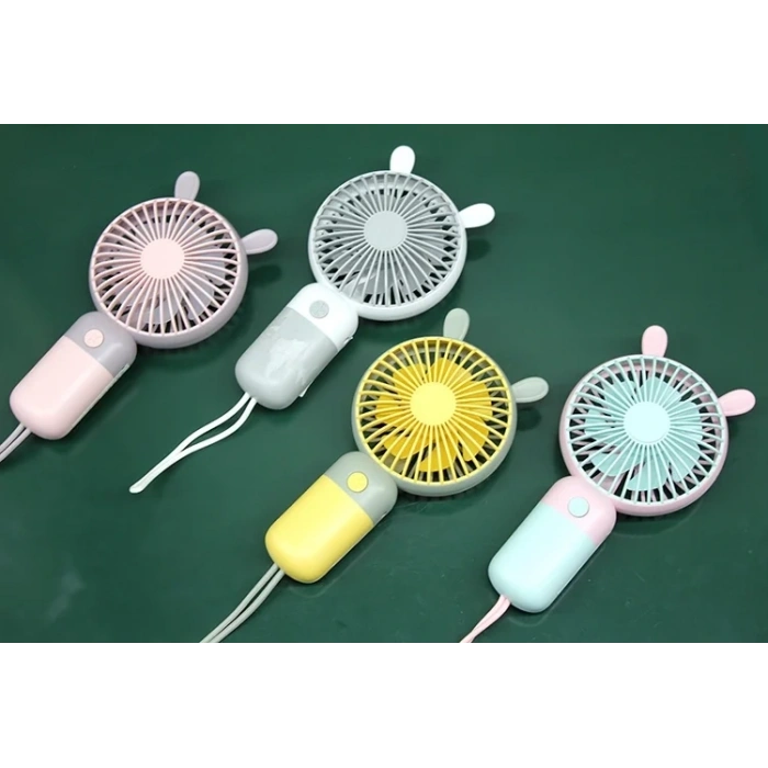 USLUCAN ALIŞVERİŞ Şarjlı El Fanı Vantilatör