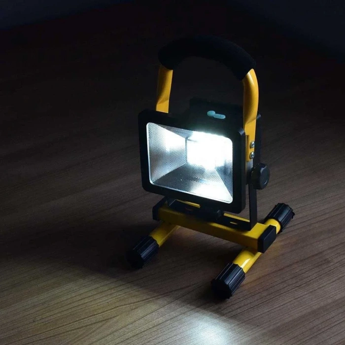 USLUCAN ALIŞVERİŞ Şarjlı Spot Lamba Projektör Wt-329