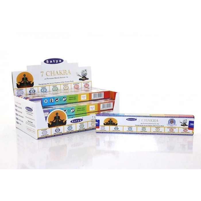 USLUCAN ALIŞVERİŞ Satya 7 Chakra Tütsü