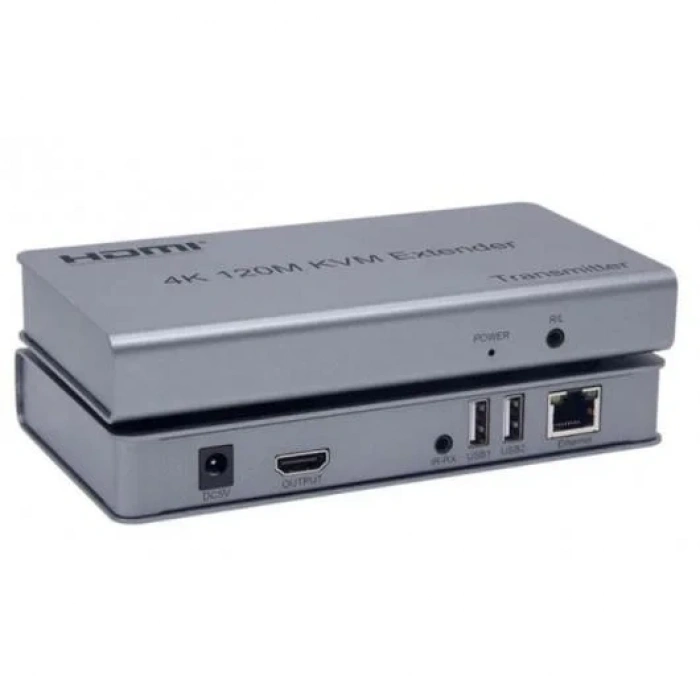 USLUCAN ALIŞVERİŞ SENSEI 120 METRE 4K CAT6 KVM EXTENDER (HDMI+USB+IR)