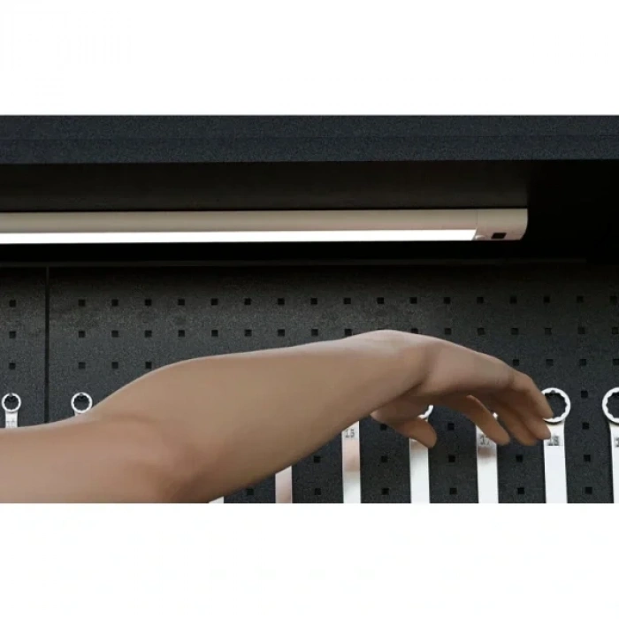 USLUCAN ALIŞVERİŞ Sensörlü Şarjlı Mıknatıslı Uzun LED Işık