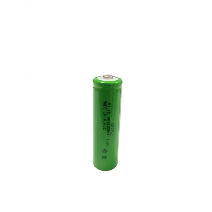USLUCAN ALIŞVERİŞ Sertec - 1.2V 1200 Mah - AA - Ni-Cd Şarjlı Pil - (Başlı)
