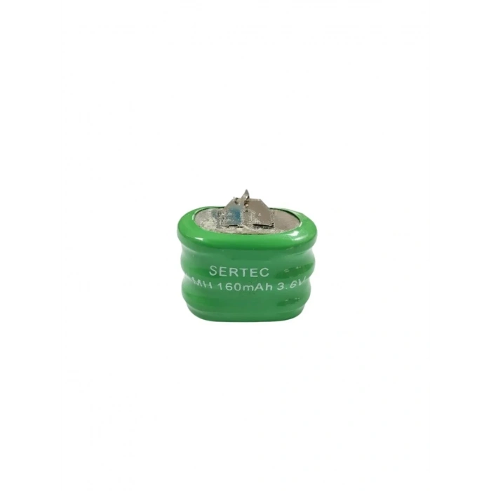 USLUCAN ALIŞVERİŞ Sertec - 3.6V 3S1P 160 Mah 2 Pin NI-MH Buton Pil