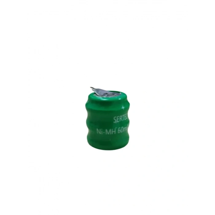 USLUCAN ALIŞVERİŞ Sertec - 3.6V 3S1P 60 Mah 2 Pin NI-MH Buton Pil