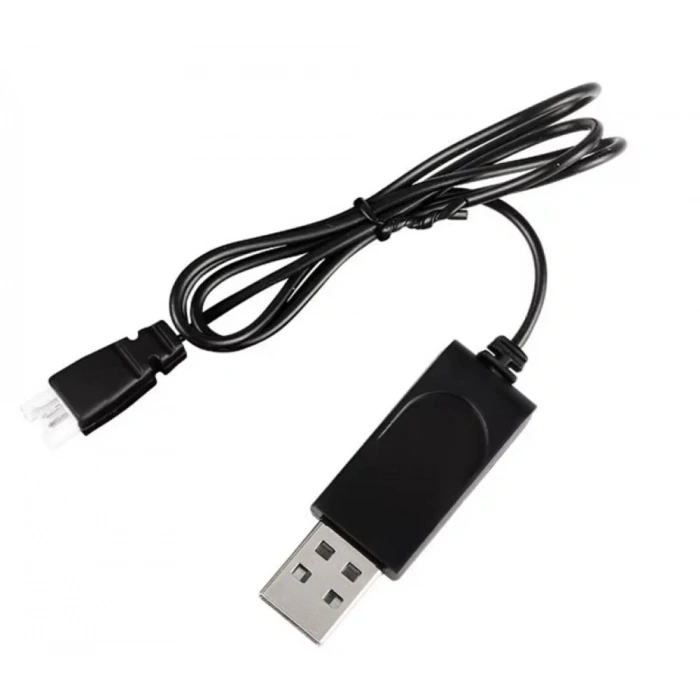 USLUCAN ALIŞVERİŞ Sertec 3.7V Li-ion 51005-2P Soket Drone Bataryası USB Şarj Kablosu