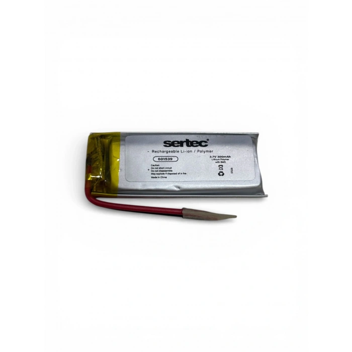 USLUCAN ALIŞVERİŞ Sertec 601539 3.7V 300 MAh Li-Polymer Pil (Devreli/1.5A)