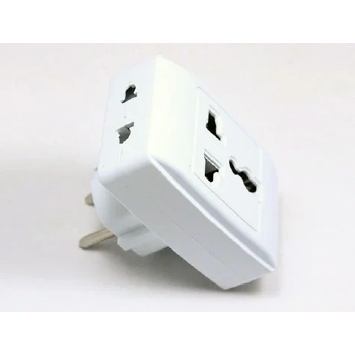 USLUCAN ALIŞVERİŞ Seyahat Tipi Universal Çoklu Priz Adaptörü