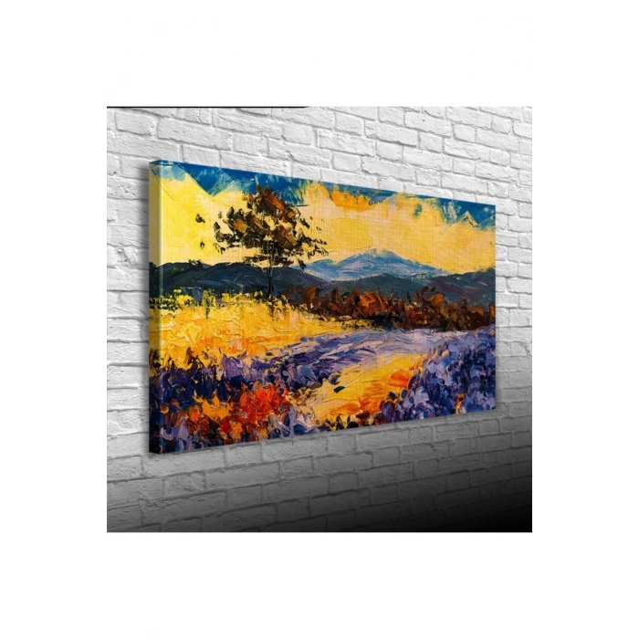 USLUCAN ALIŞVERİŞ Sonbahar Canvas Tablo (60x120)