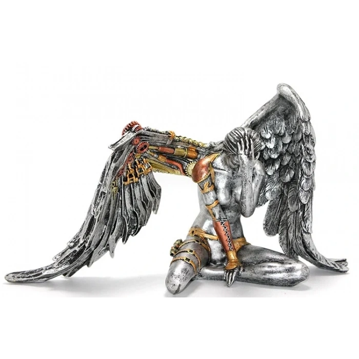 USLUCAN ALIŞVERİŞ Steampunk Polyester Melek Figürü