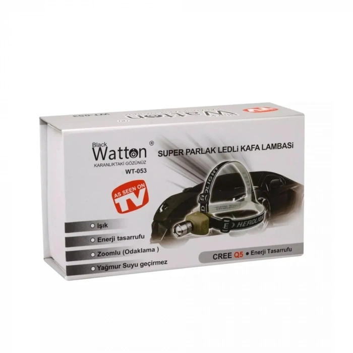 USLUCAN ALIŞVERİŞ Süper Zoomlu Kafa Lambası Wt-053