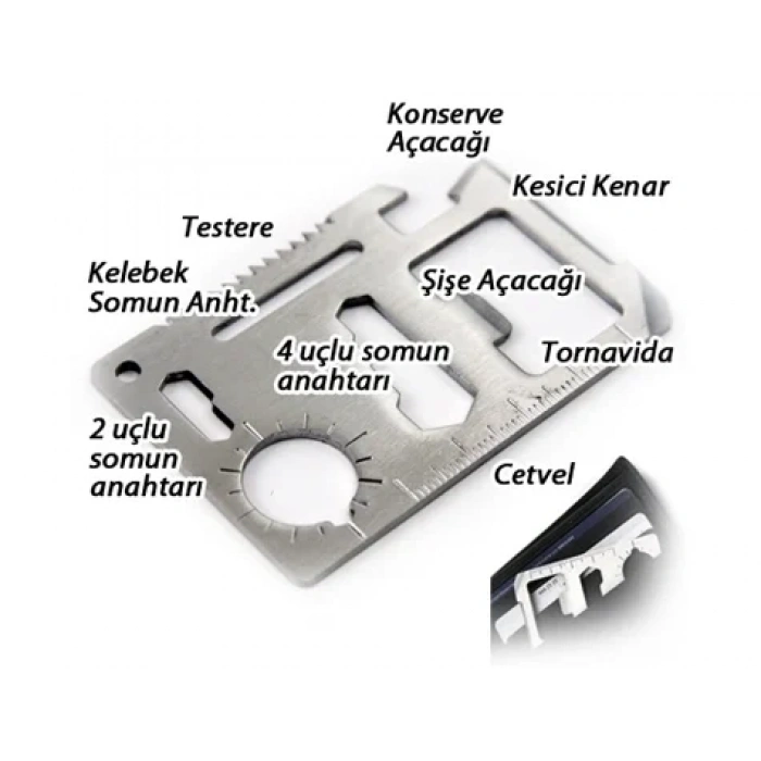 USLUCAN ALIŞVERİŞ Survival Acil Durum Kiti