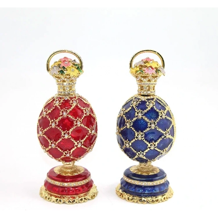 USLUCAN ALIŞVERİŞ Swarovski Taşlı Tekli Yumurta Model 2