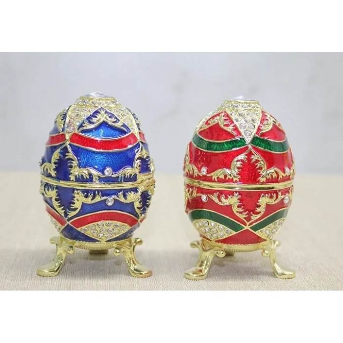 USLUCAN ALIŞVERİŞ Swarovski Taşlı Yumurta - Model 2