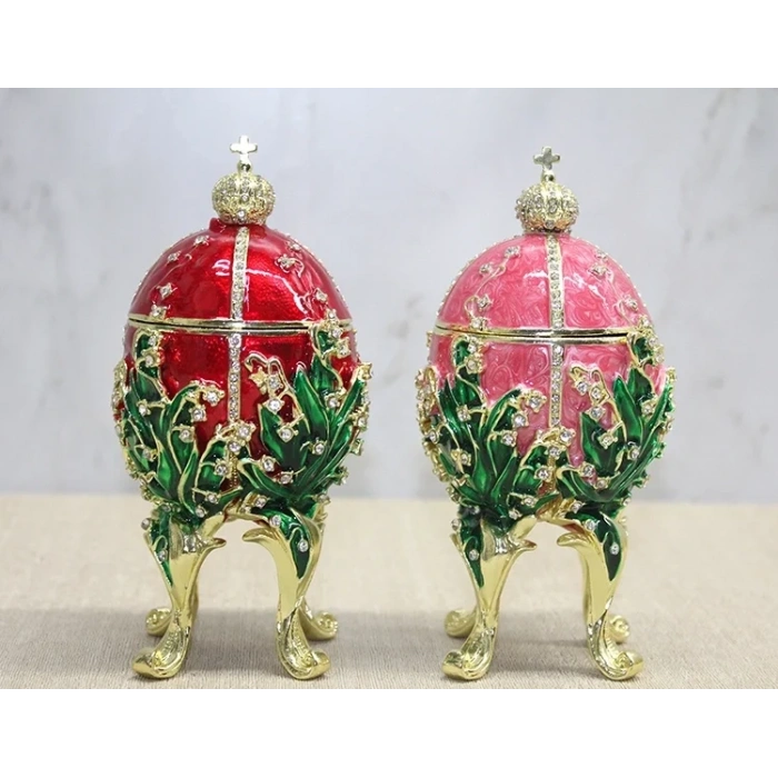 USLUCAN ALIŞVERİŞ Swarovski Taşlı Yumurta - Model 6