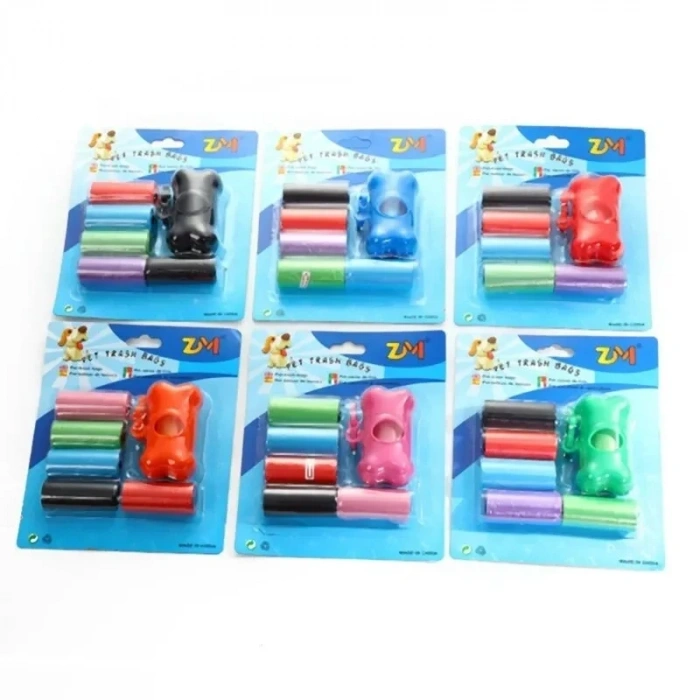 USLUCAN ALIŞVERİŞ Taşıma Çantalı Kaka Poşeti Seti