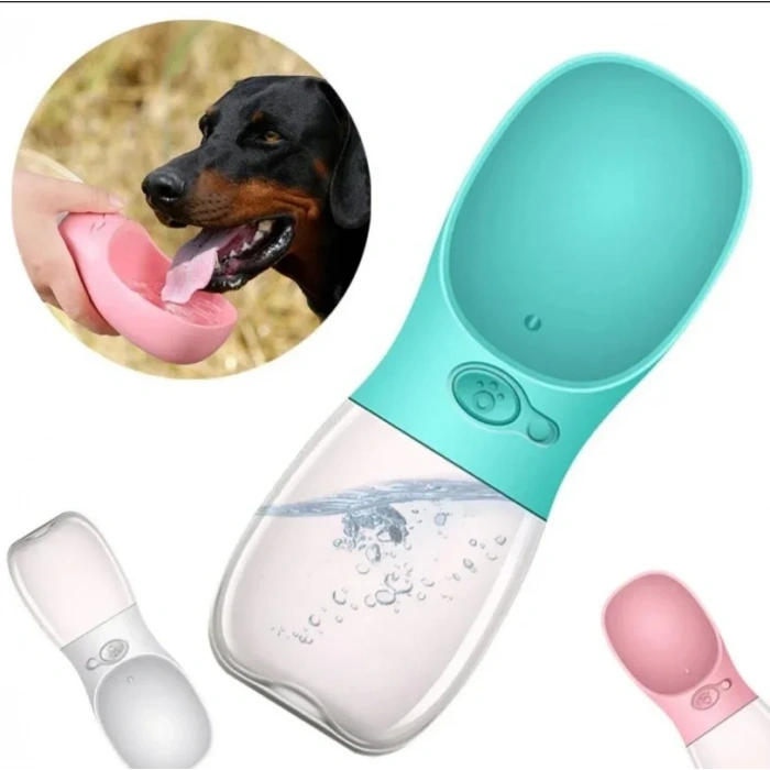 USLUCAN ALIŞVERİŞ Taşınabilir Köpek Su Matarası