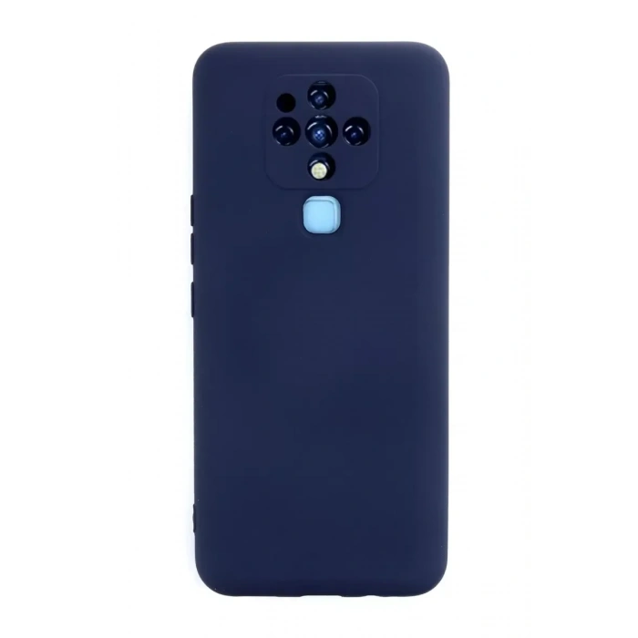 USLUCAN ALIŞVERİŞ Tecno Camon 16 Kılıf Nano içi Kadife Silikon - Lacivert