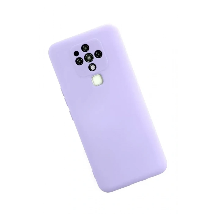 USLUCAN ALIŞVERİŞ Tecno Camon 16 Kılıf Nano içi Kadife Silikon - Lila