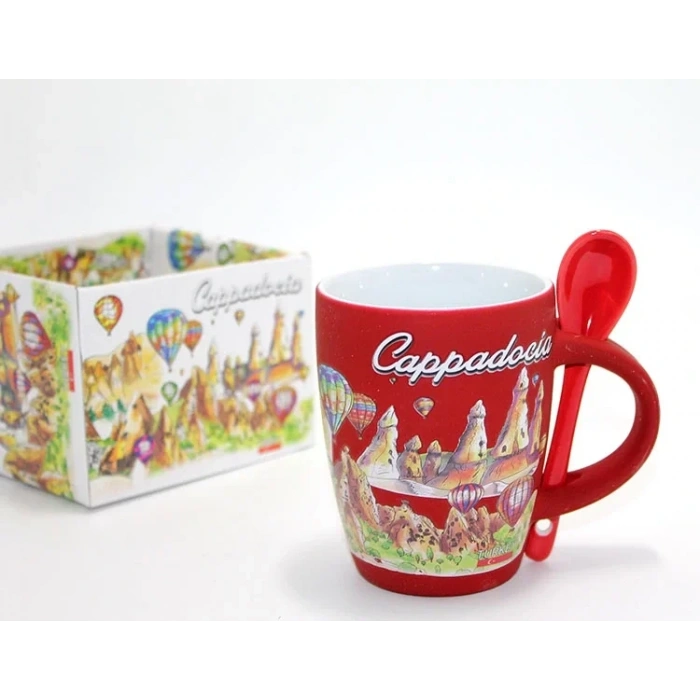 USLUCAN ALIŞVERİŞ Tekli Yöresel Kupa Bardak Model 7