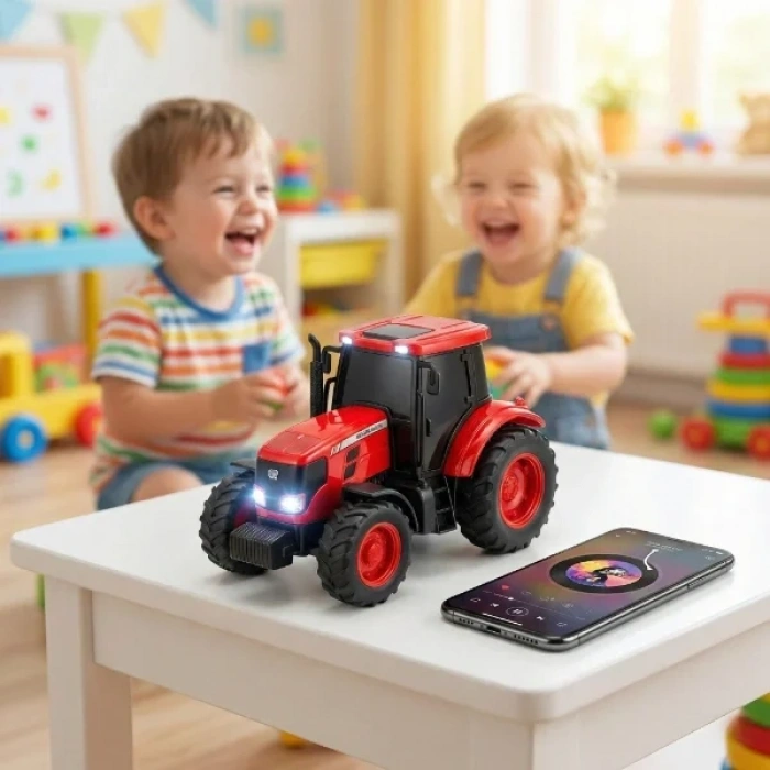 USLUCAN ALIŞVERİŞ Traktör Tasarımlı Bluetooth Hoparlör