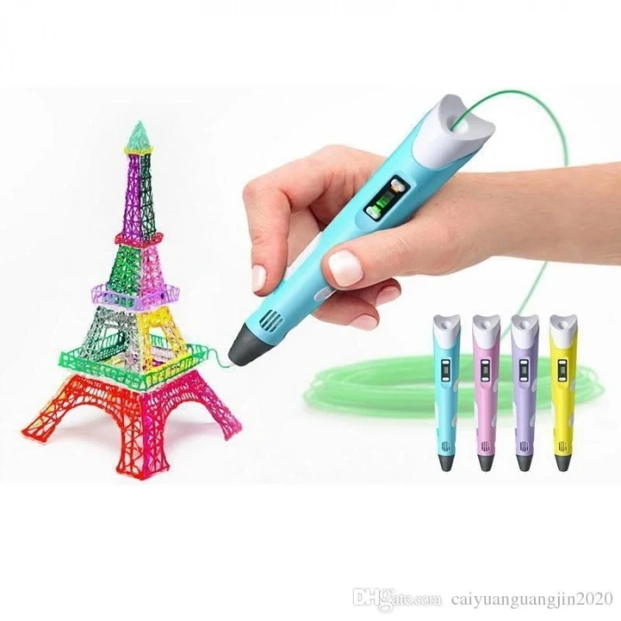 USLUCAN ALIŞVERİŞ Üç Boyutlu Yazıcı 3D Kalem Pen Printer