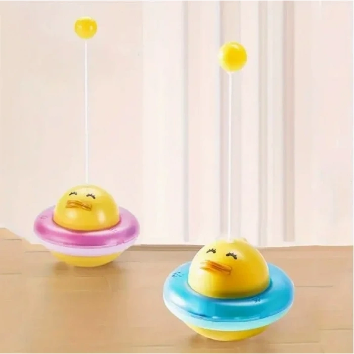 USLUCAN ALIŞVERİŞ UFO Şekilli Ördek Kedi Oyuncağı