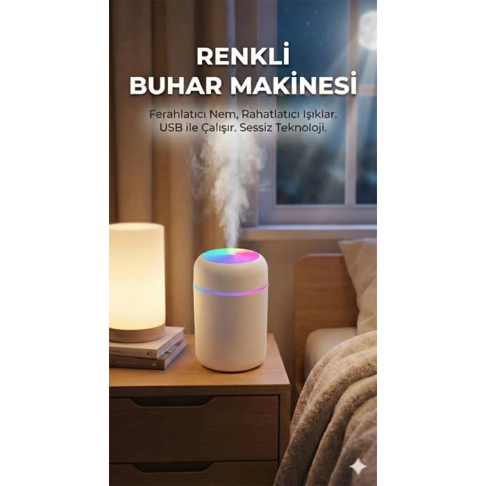 USLUCAN ALIŞVERİŞ USB Hava Nemlendirici
