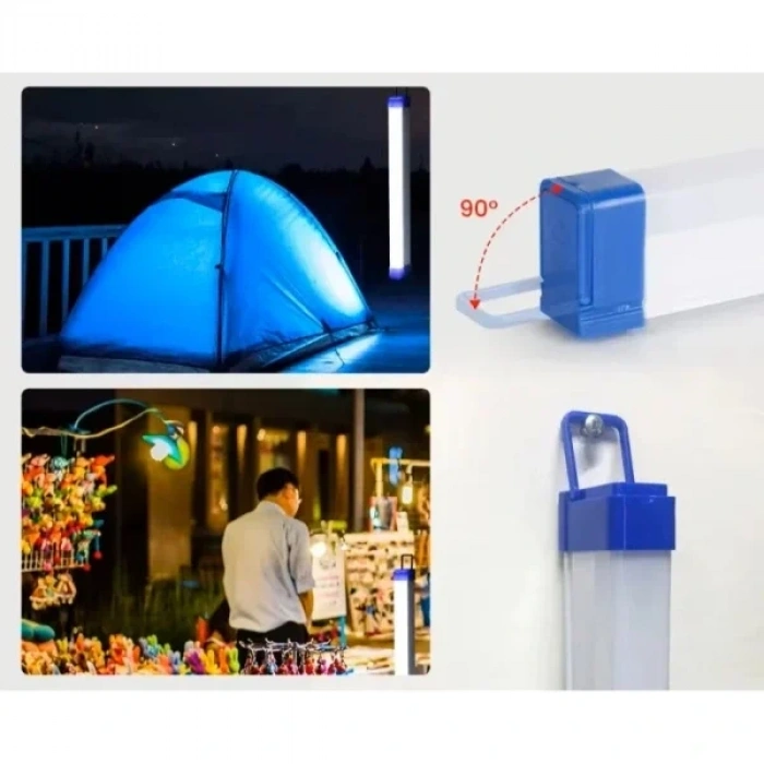 USLUCAN ALIŞVERİŞ USB Şarjlı LED Aydınlatma Işıldak 3 Farklı Işık Modu