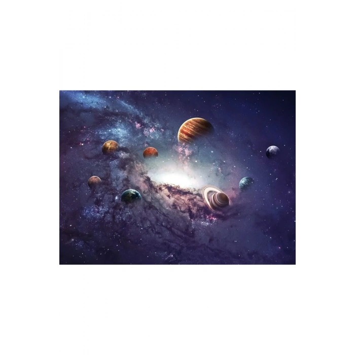 USLUCAN ALIŞVERİŞ Uzay Canvas Tablo (50x70)