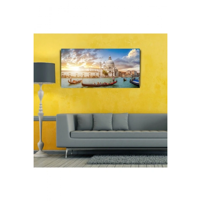 USLUCAN ALIŞVERİŞ Venedik Canvas Tablo (60x120)