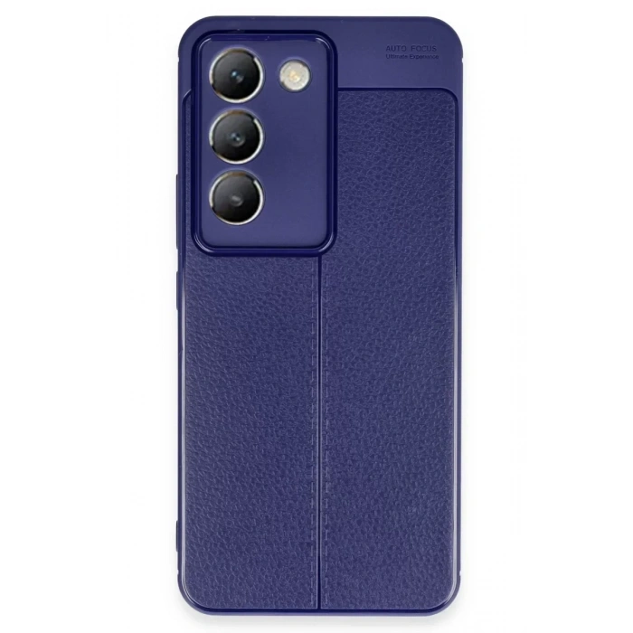 USLUCAN ALIŞVERİŞ Vivo V30 Lite 4G Kılıf Auto Focus Kapak - Lacivert