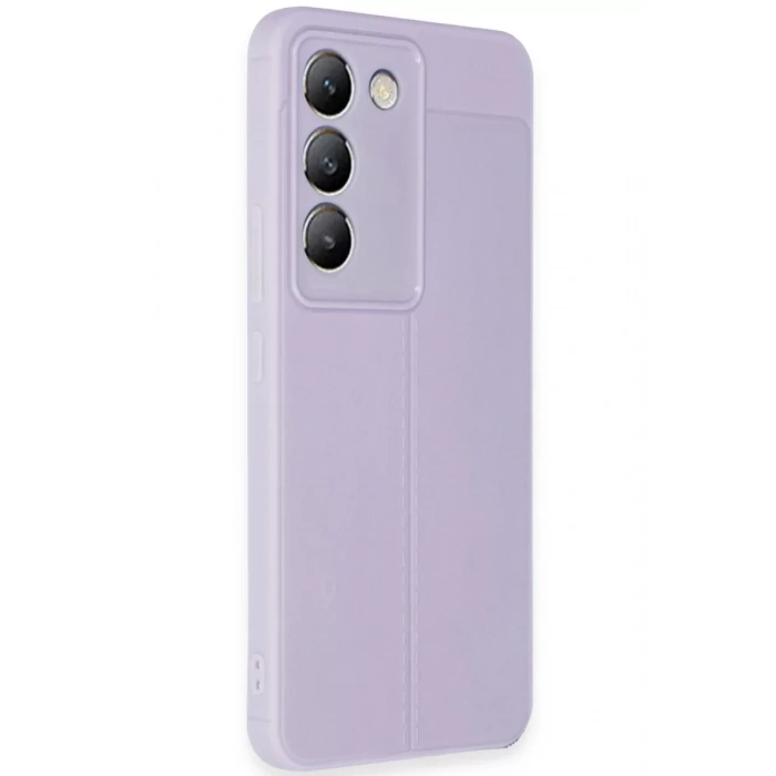 USLUCAN ALIŞVERİŞ Vivo V30 Lite 4G Kılıf Auto Focus Kapak - Lila